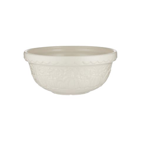 Pumpkin Mixing Bowl Size 24, 2.15-Quart, Cream