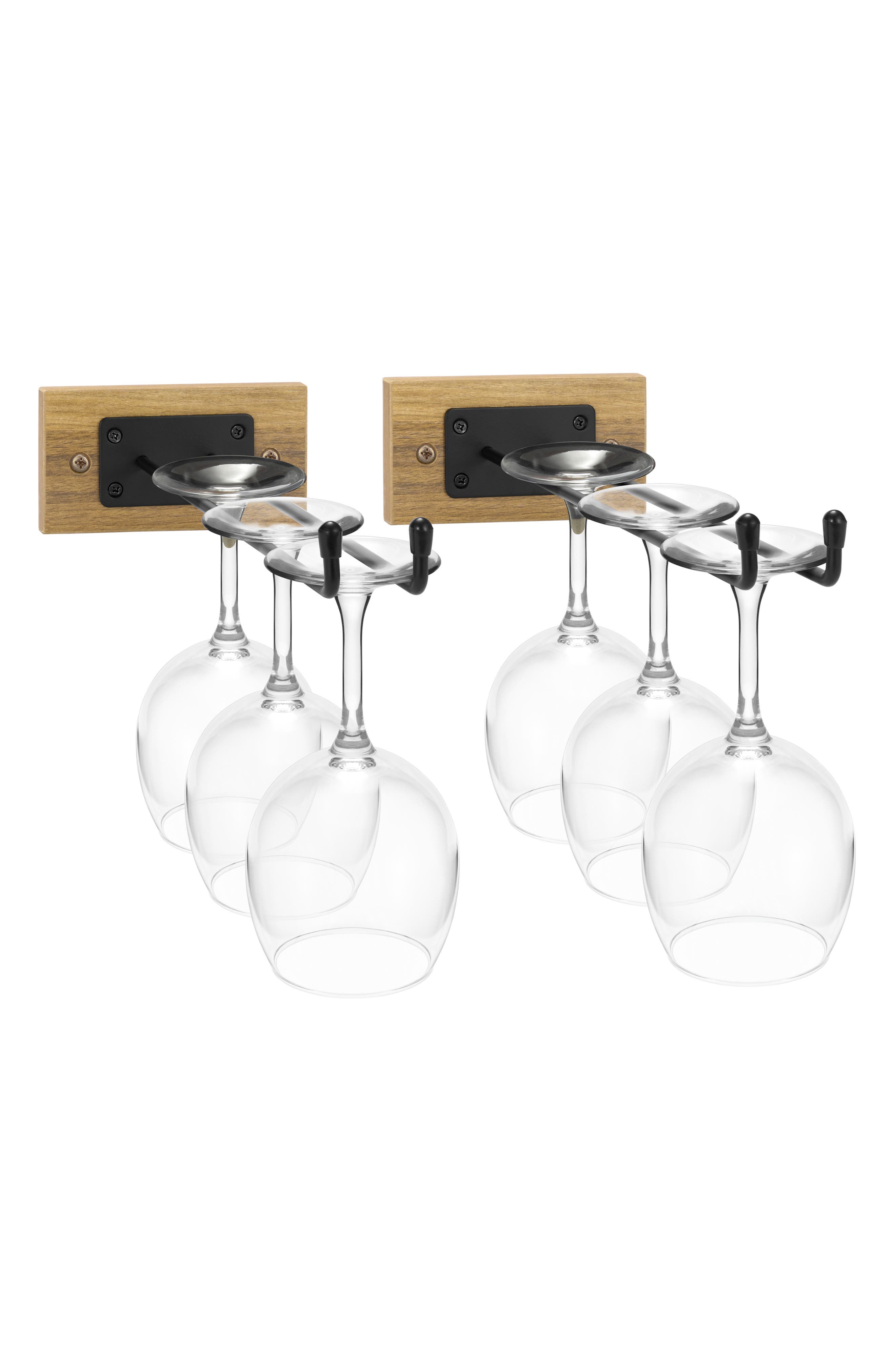 Wall Mounted Wine Glass Rack