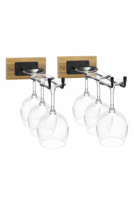 Wall Mounted Wine Glass Rack