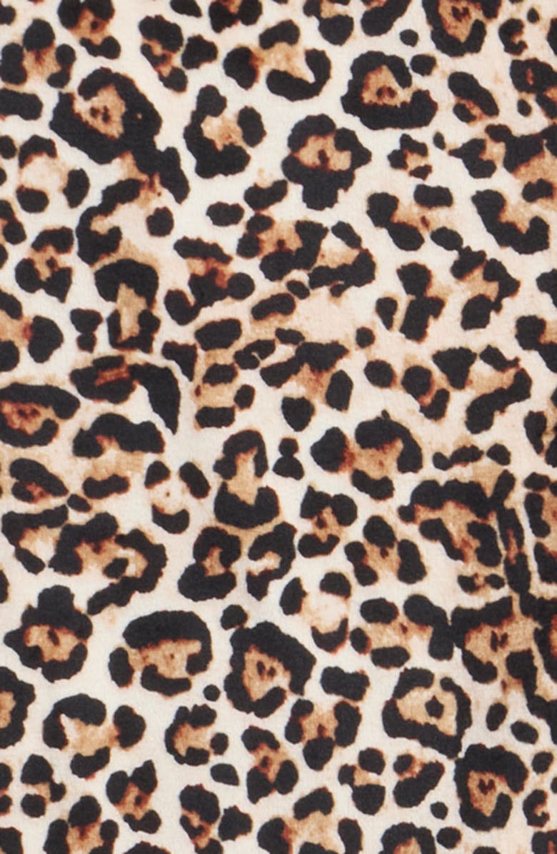 Honeydew Kids' Print Pajamas, Alternate, color, Caramel Leopard