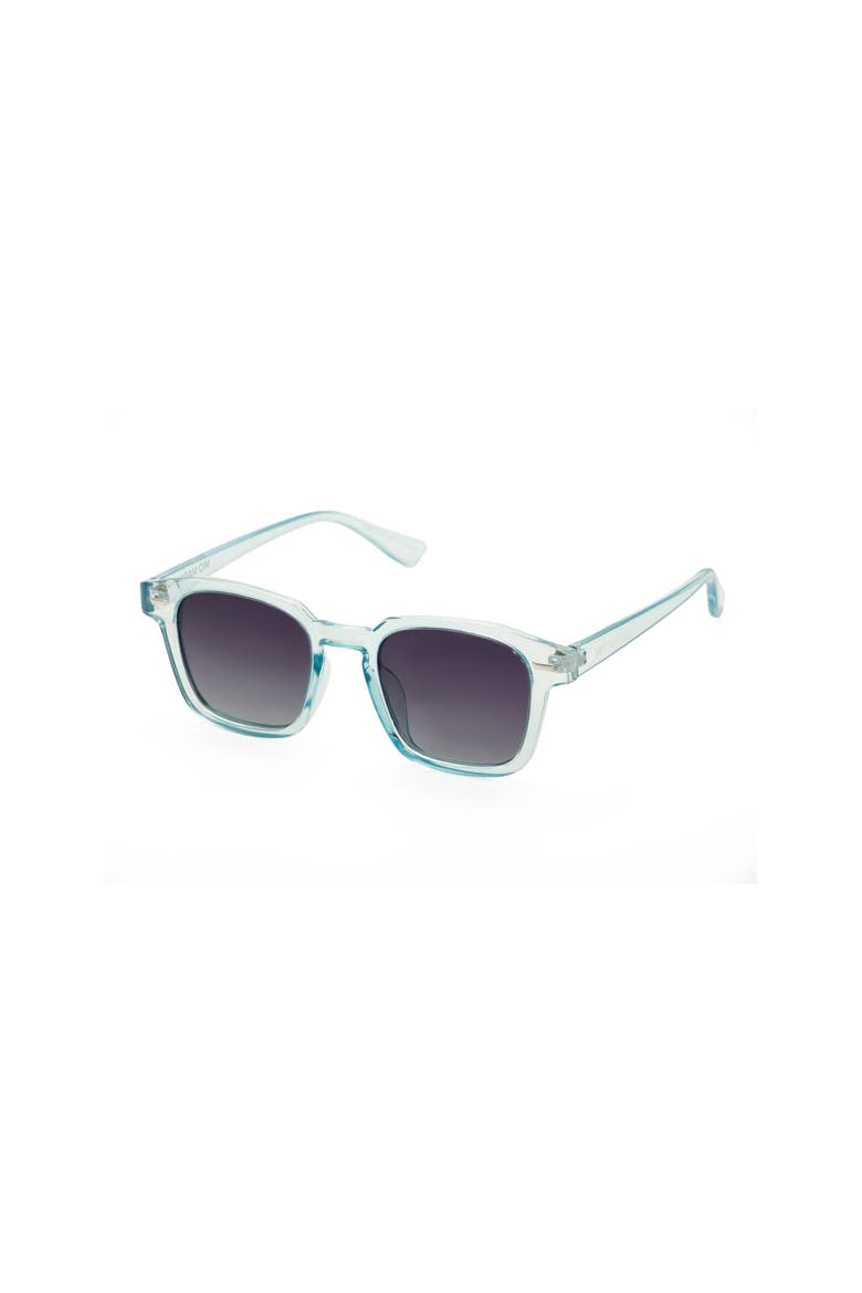 Polarized Vintage Square Sunglasses, Main, color, Blue Ivy
