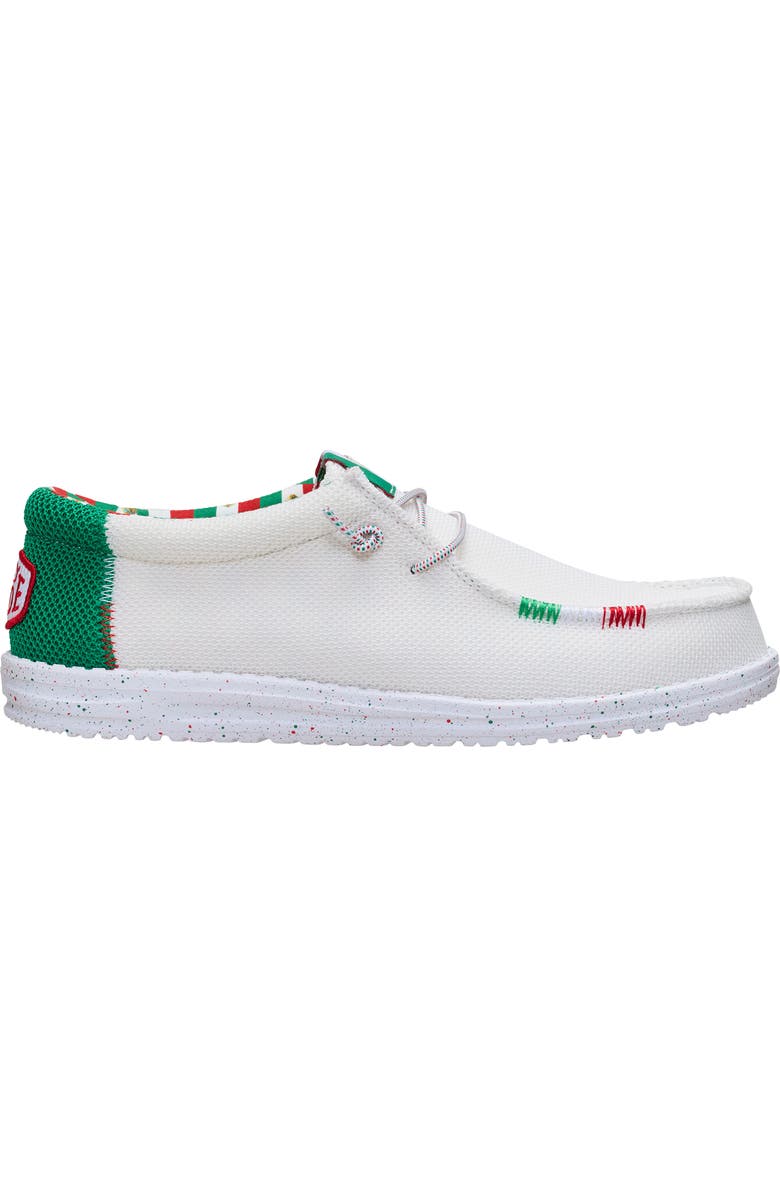 Hey Dude Wally Lace-Up Shoe, Alternate, color, White