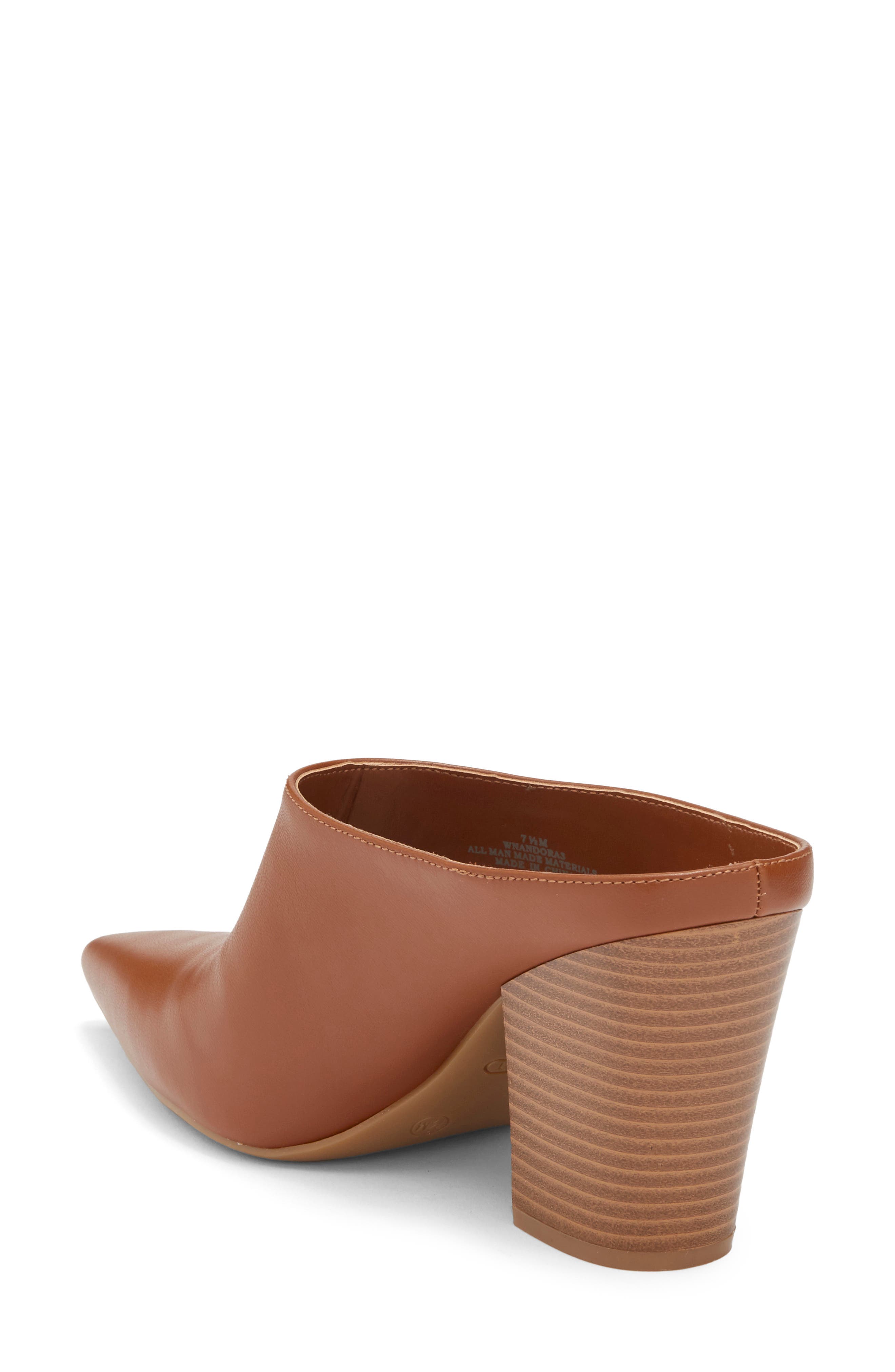 Andora Mule, Alternate, color, DARK NATURAL