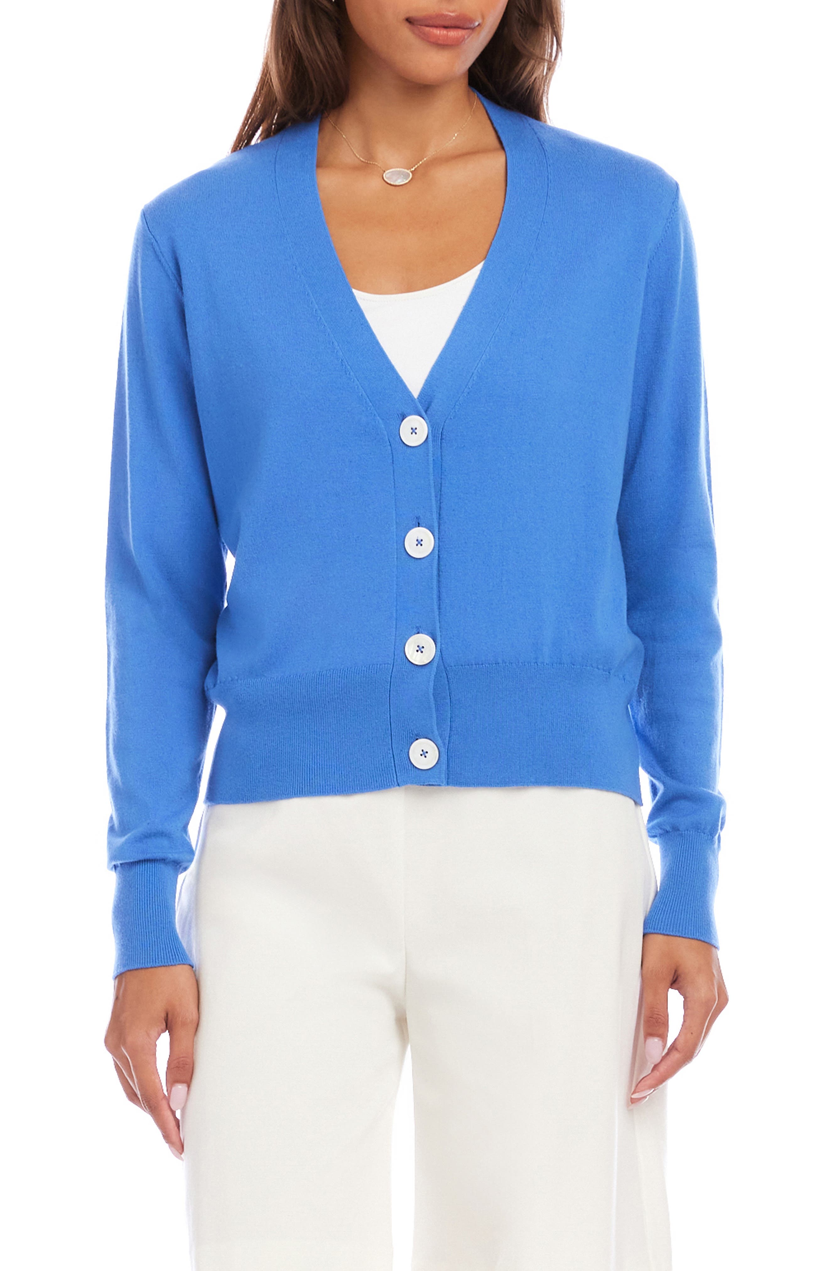 V-Neck Cardigan - image 3