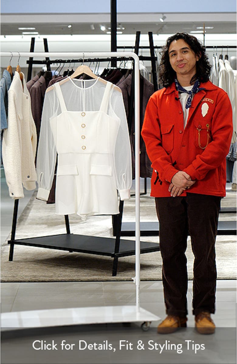 Harvey Long Sleeve Romper, sales video thumbnail