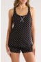 Jersey Tank & Shorts Pajama 2-Piece Set