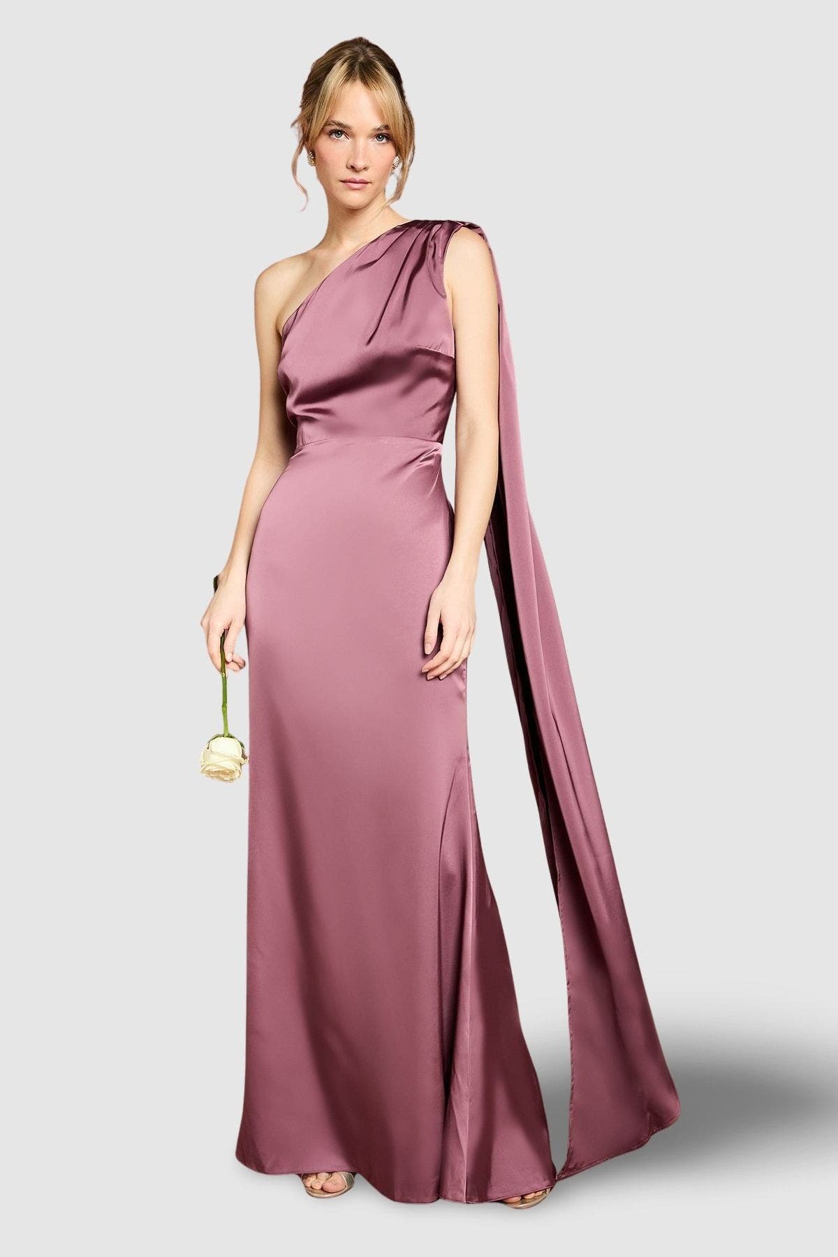 One Shoulder Maxi Dress - image 3