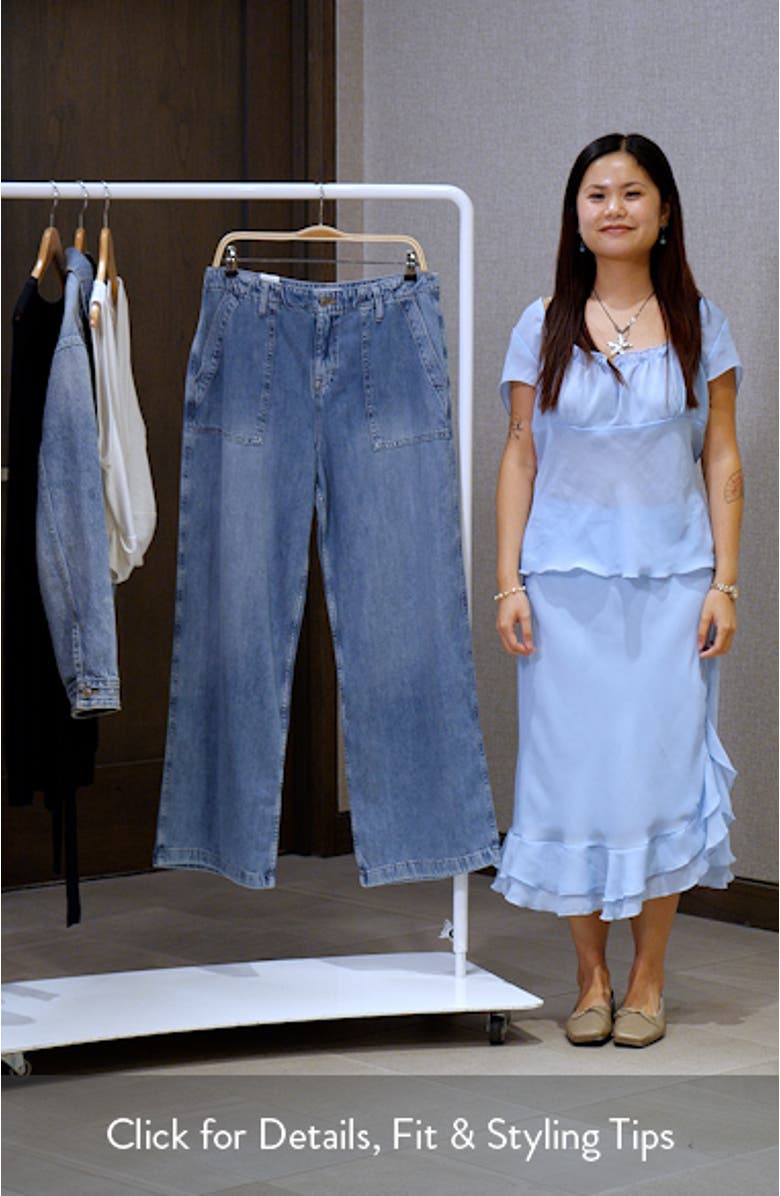 Lite Drawstring Jeans, sales video thumbnail