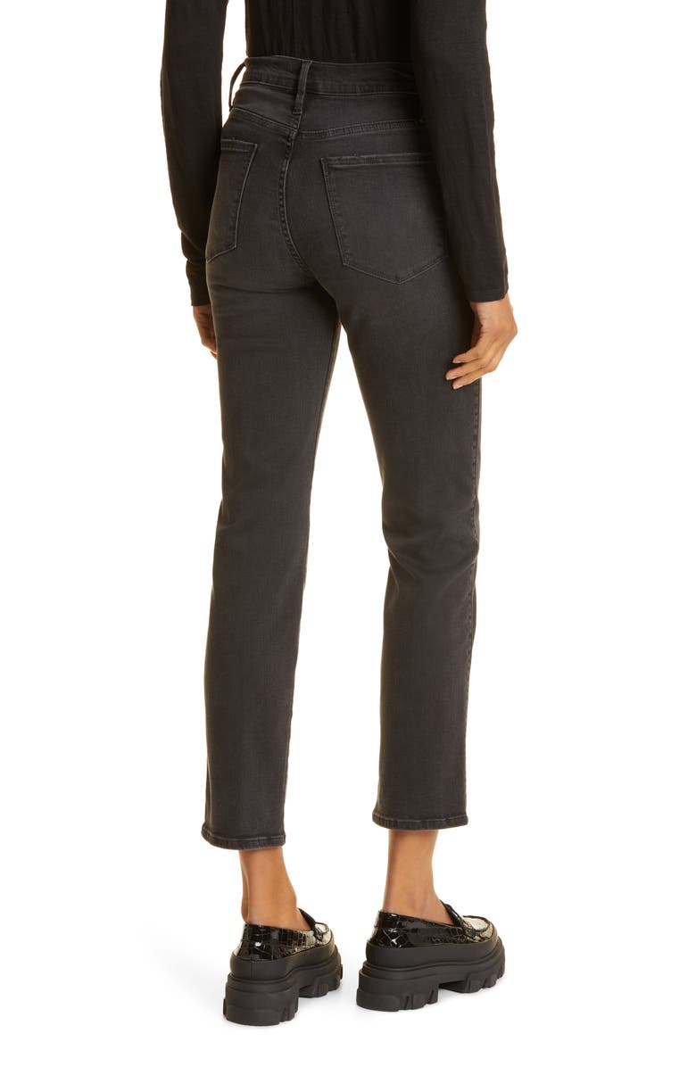 FRAME Le Sylvie High Waist Slender Straight Leg Jeans, Alternate, color, 