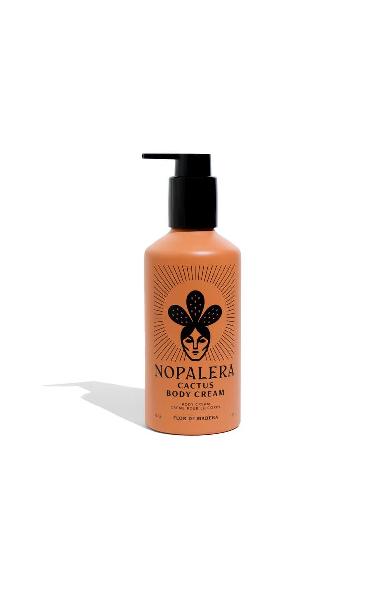 Nopalera Cactus Body Cream, Flor de Madera, Main, color, Orange