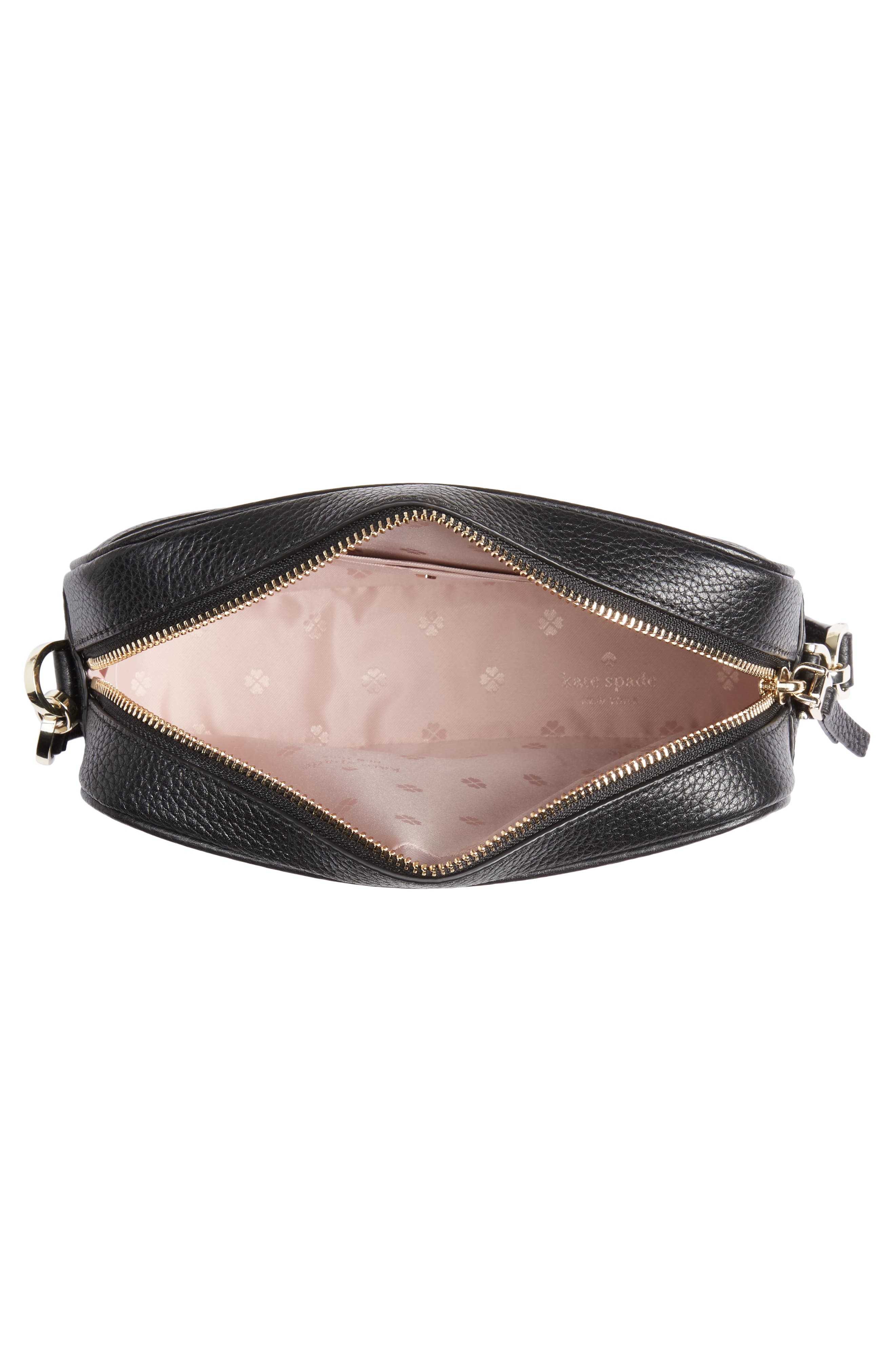 Kate Spade New York medium polly leather camera bag, Alternate, color, 