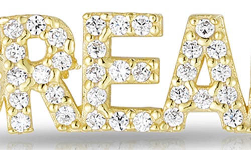 Glaze Jewelry 14k Gold Plated Silver Dream Necklace In Gold