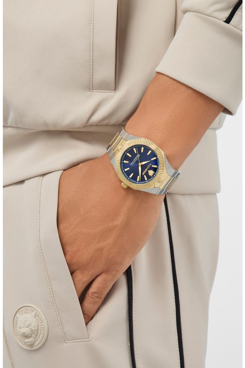 Metronaut Bracelet Watch, Alternate, color, TWO TONE