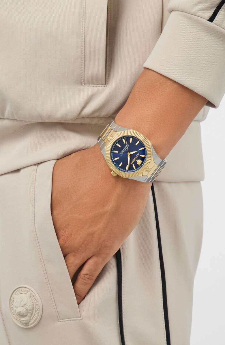 PLEIN SPORT Metronaut Bracelet Watch, Alternate, color, Two Tone