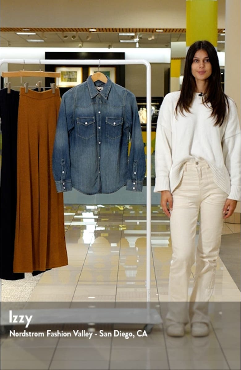 Travis Long Sleeve Chambray Shirt, sales video thumbnail