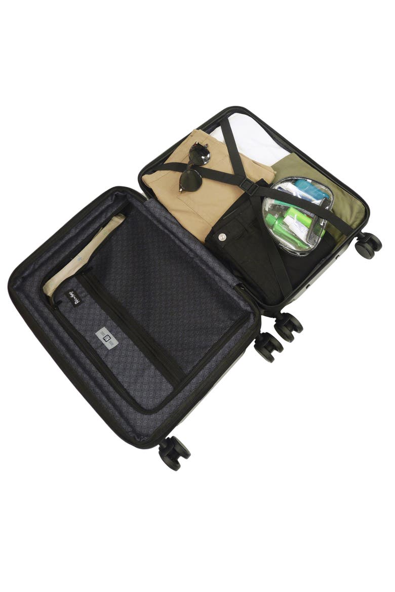 Rick and Morty 22.5" Carry-On Luggage, Alternate, color, BLACK