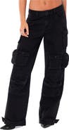 EDIKTED Oversize Cargo Jeans