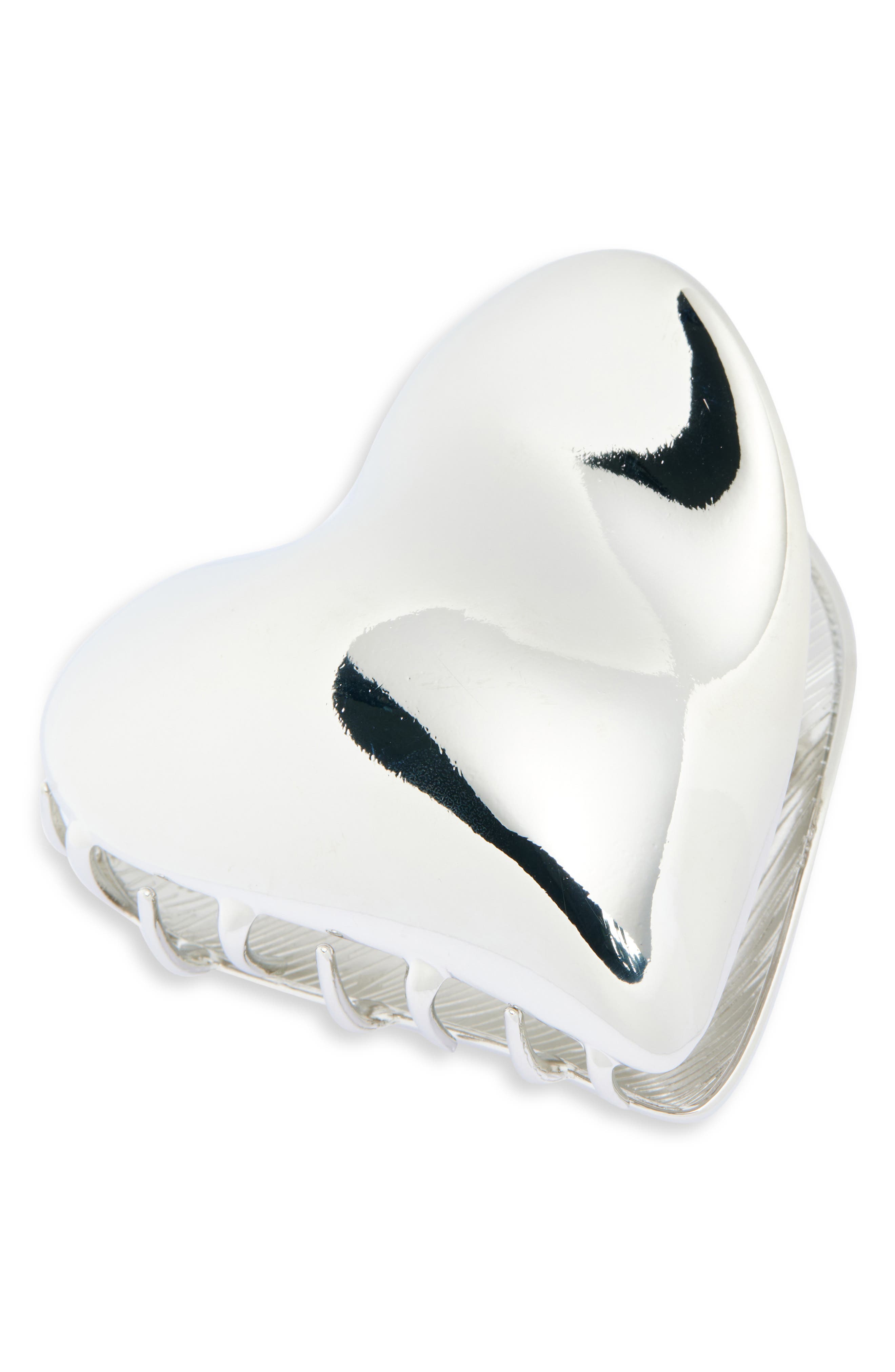 Tasha Metal Heart Claw Clip