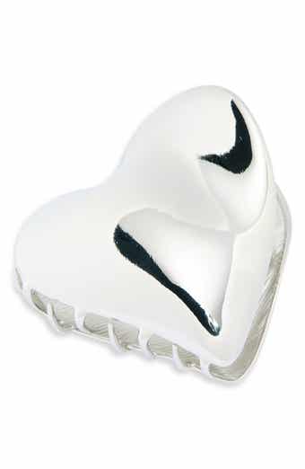 Tasha Metal Heart Claw Clip