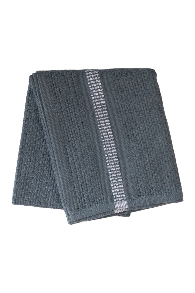 Organic Block Rib Hand Towel Set of 2, Main, color, Orion