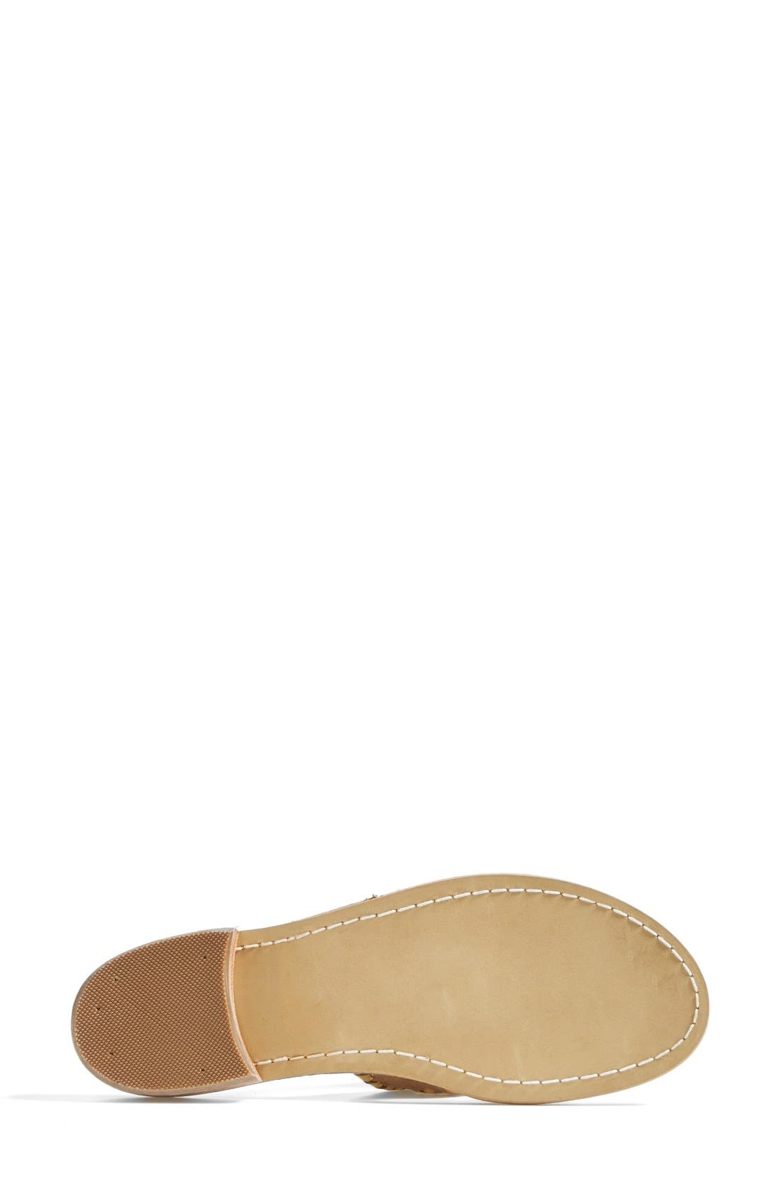 'Stardust' Thong Sandal, Alternate, color, GOLD