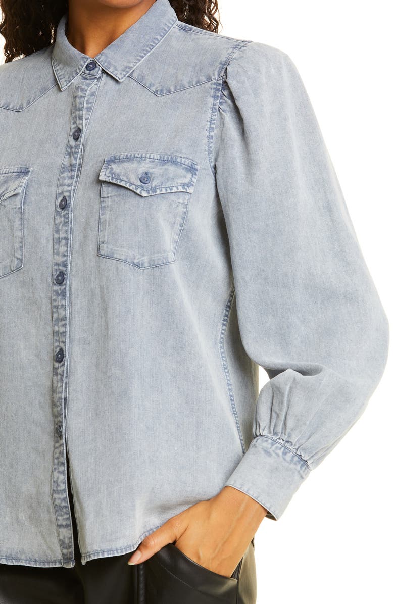 Rails Ada Tencel<sup>®</sup> Lyocell Blend Denim Shirt, Alternate, color,
