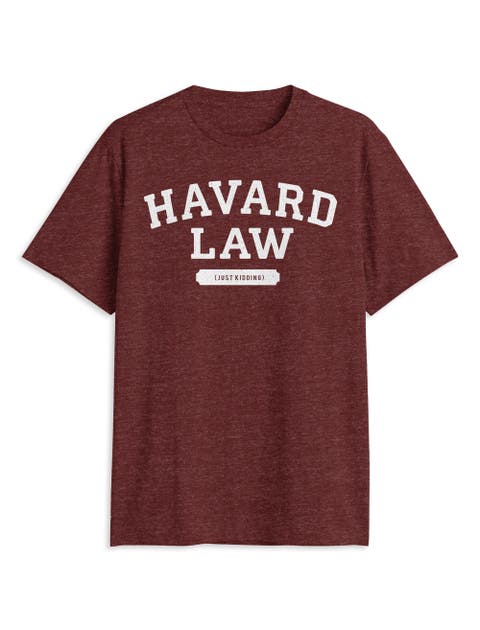 Big & Tall "Havard" Law Graphic Tee