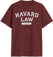 True Nation by DXL Big & Tall "Havard" Law Graphic Tee
