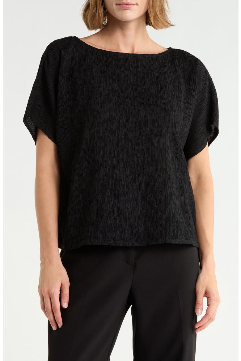 Dolman Sleeve Top, Main, color, BLACK
