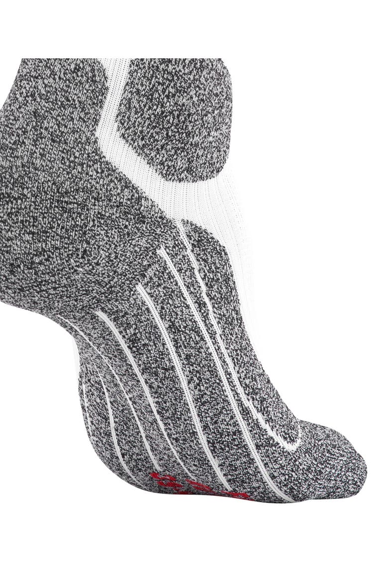 RU Trail Stabilizing Running Socks, Alternate, color, White-Mix