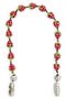 Strawberry Crystal Pavé Beaded Wrist Strap for iPhone Case
