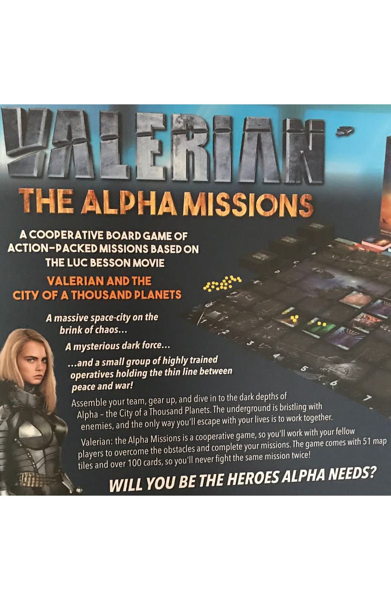 Ultra PRO Valerian The Alpha Missions Strategy Board Game, Alternate, color, 