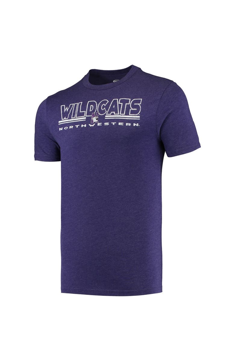 CONCEPTS SPORT Men's Concepts Sport Heathered Charcoal/Purple Northwestern Wildcats Meter T-Shirt & Pants Sleep Set, Alternate, color, Heather Charcoal