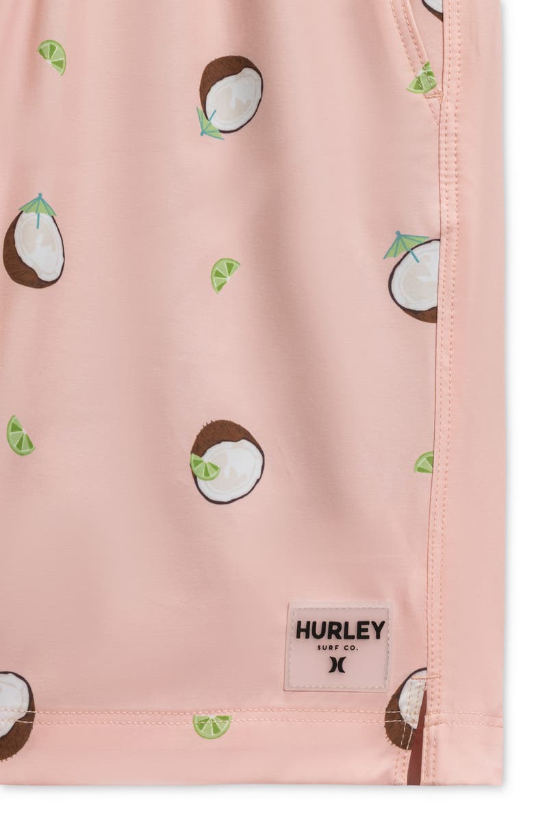 Hurley Punta Mita Volley Swim Shorts, Alternate, color, Candy Pink