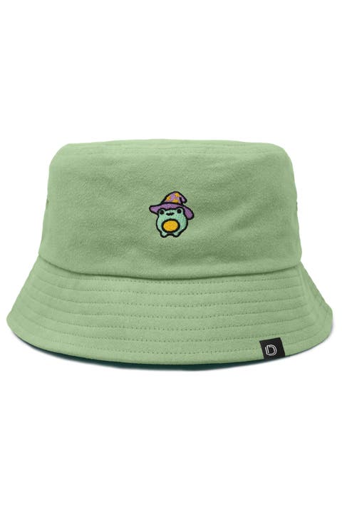 Sorcerer Frog Bucket Hat