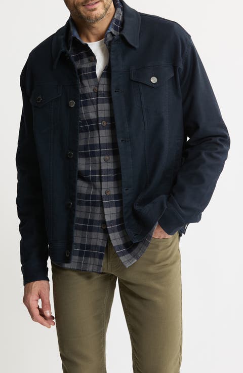 Stretch Cotton Trucker Jacket