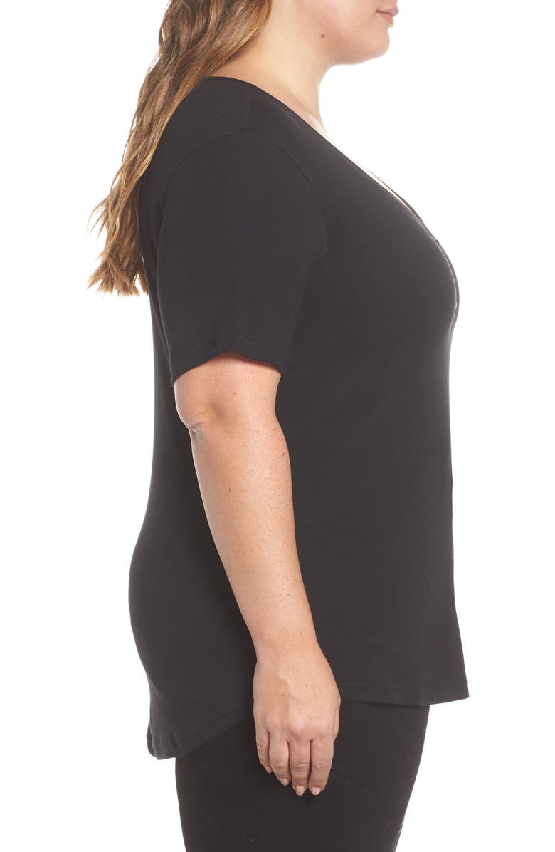 Caslon<sup>®</sup> Henley Tee, Alternate, color,