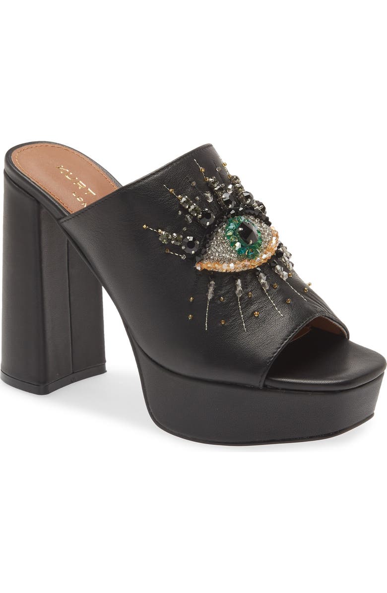 Kurt Geiger London Bree Evil Eye Platform Sandal, Main, color,