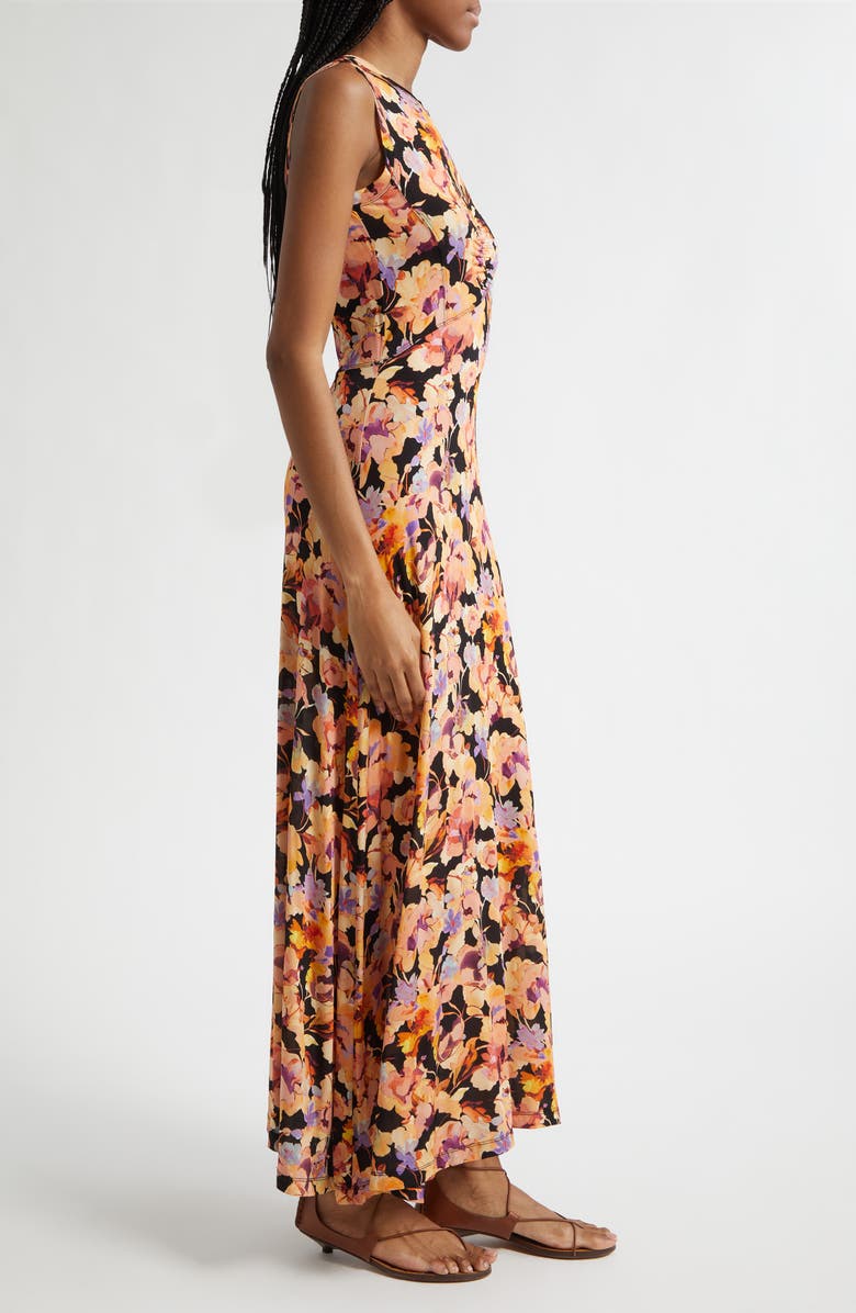 Ulla Johnson Lina Floral Maxi Dress, Alternate, color, Night Bloom