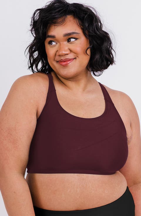 Plus Size Racerback Swim Bra