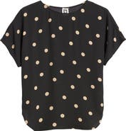 Anne Klein Polka Dot Blouse