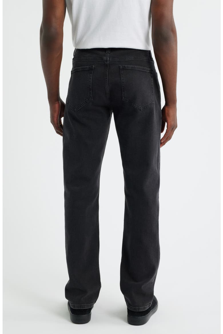 Straight Leg Jeans, Alternate, color, SHADOW BLACK