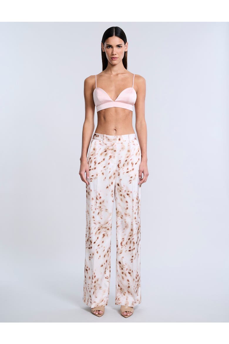 Animal Print Relaxed Pant, Alternate, color, Brown Sugar Animal Print