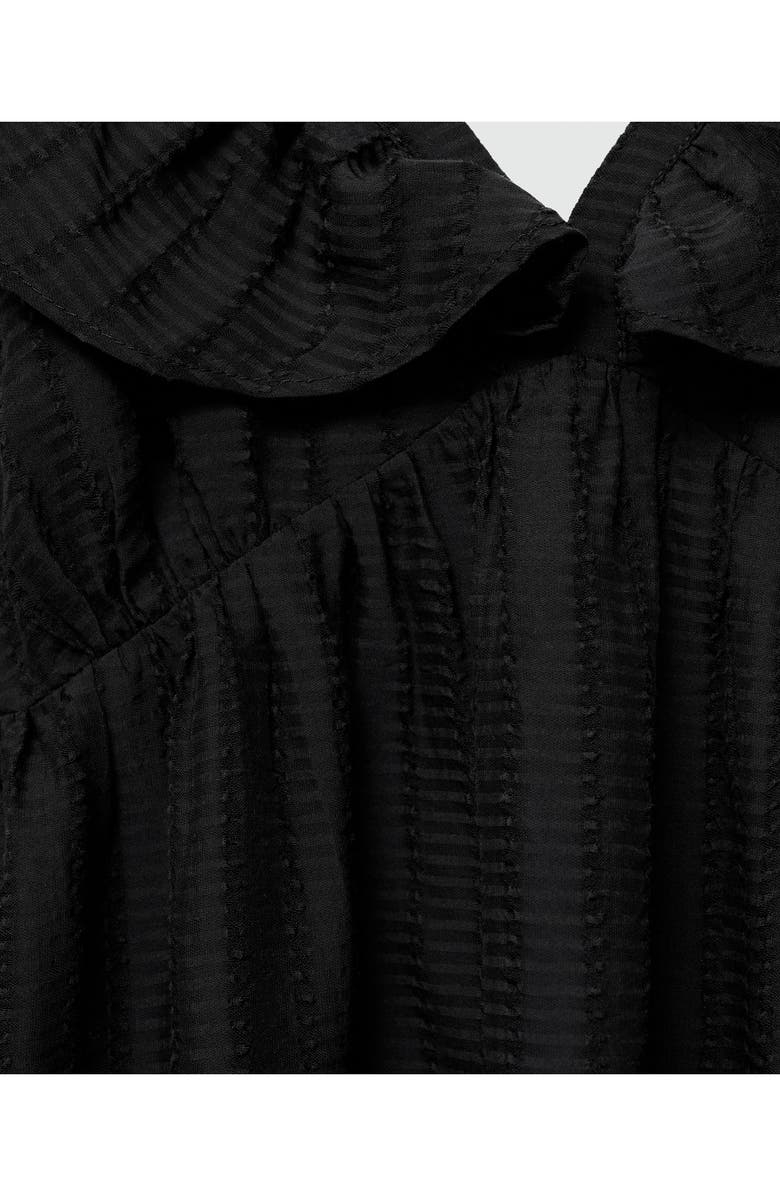 MANGO Ruffle Midi Dress, Alternate, color, 