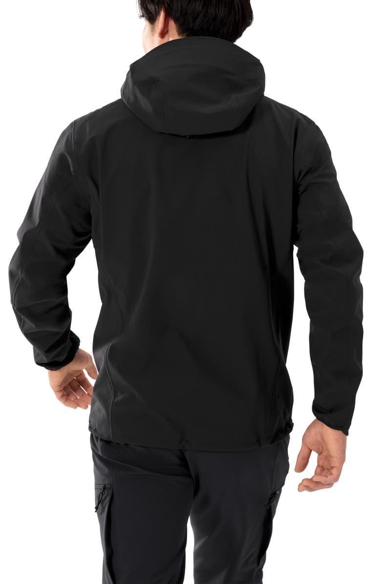 Arc'teryx Gamma MX Hooded Jacket, Alternate, color, Black