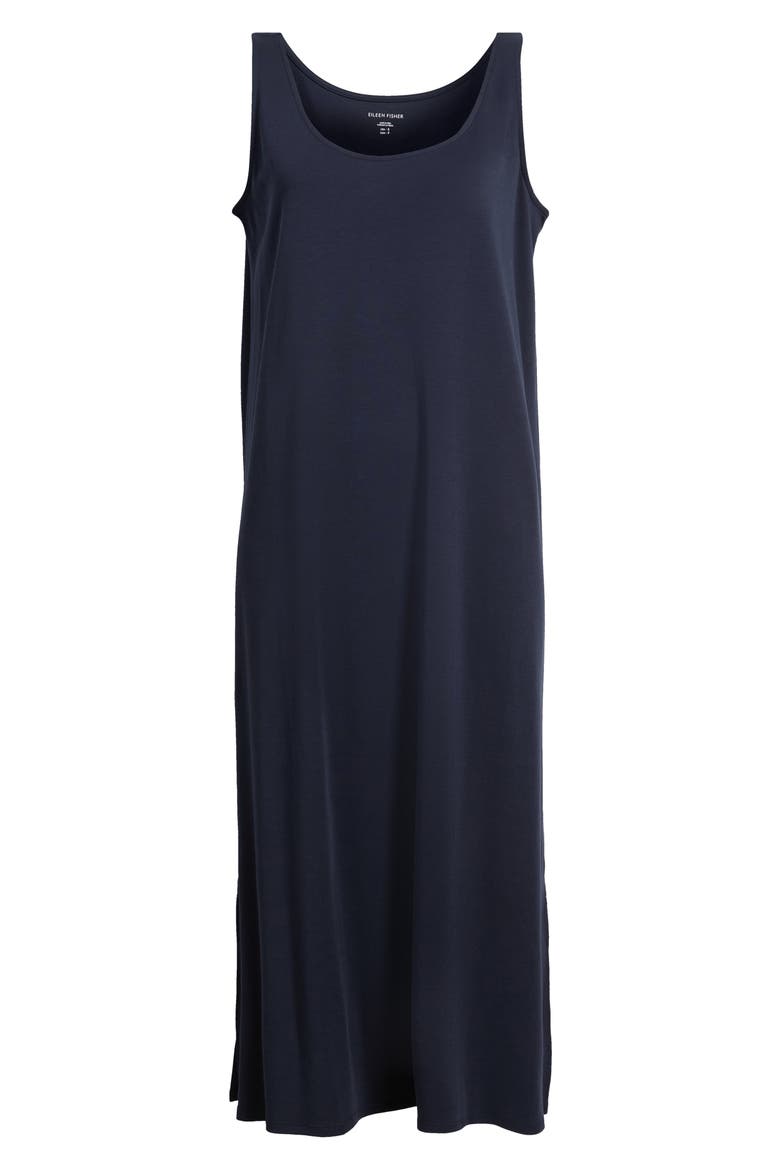 Scoop Neck Nightgown, Main, color, INK