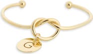 MESHMERISE Love Knot Initial Bracelet