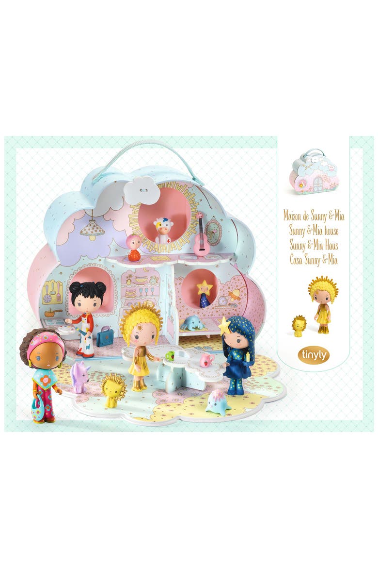 Tinyly Sunny & Mia House Playset, Alternate, color, MULTI