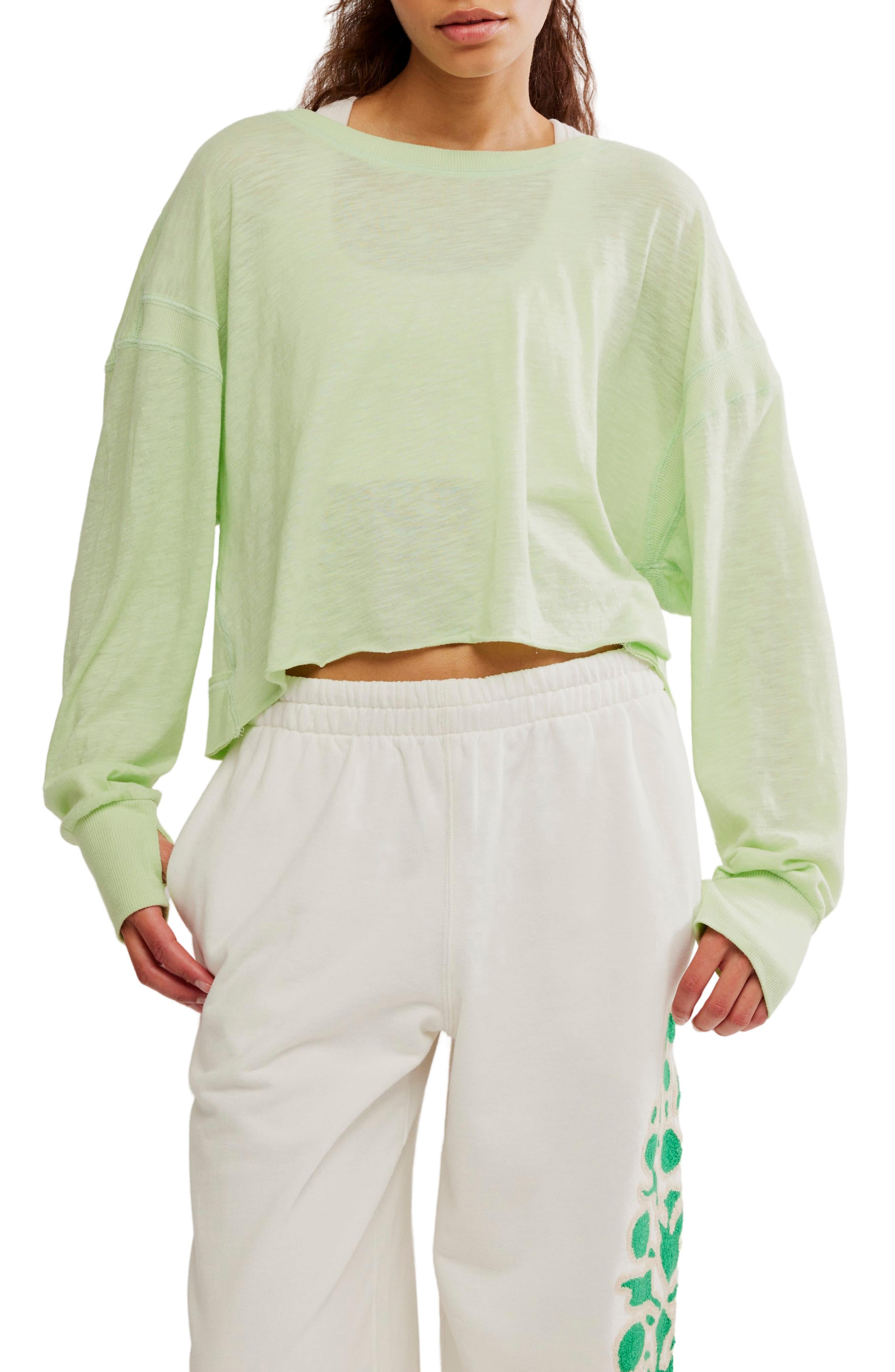 FP Movement by Free People FP Movement My Time Layer Open Back Crop Top