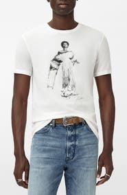 John Varvatos Aretha Franklin Graphic T-Shirt
